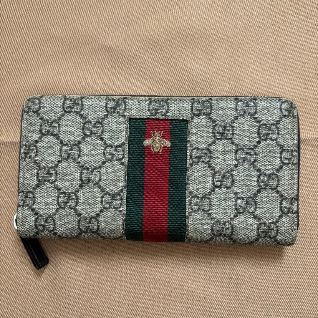 GUCCI長財布 ミツバチ刺繍