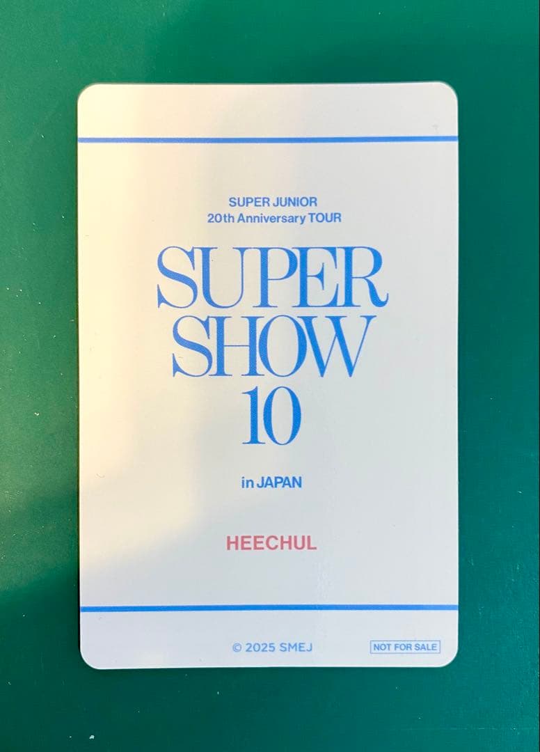 【SUPERJUNIOR】ヒチョル SUPERSHOW10 in JAPAN