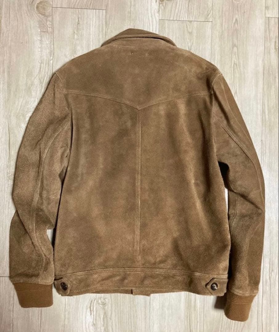 MINEDENIM 21SS スエードレザー 4Bジャケット サイズ3