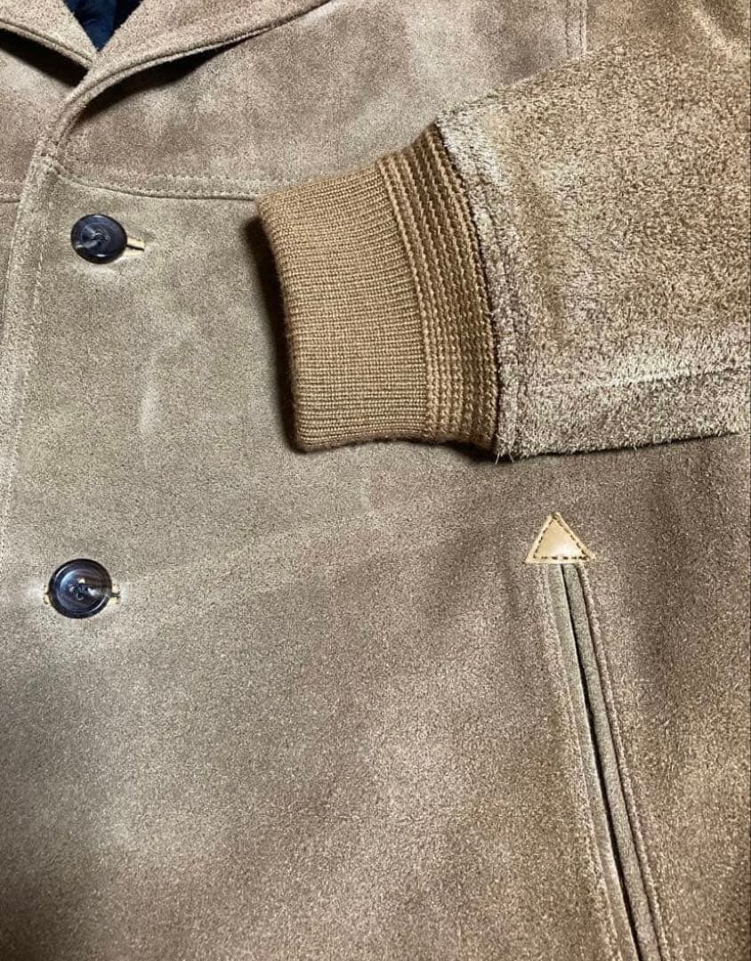 MINEDENIM 21SS スエードレザー 4Bジャケット サイズ3