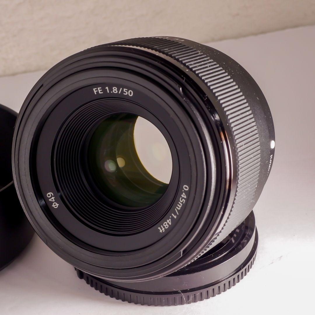 極上完動美品 SONY ソニー 標準単焦点 フルサイズ FE 50mm F1.8