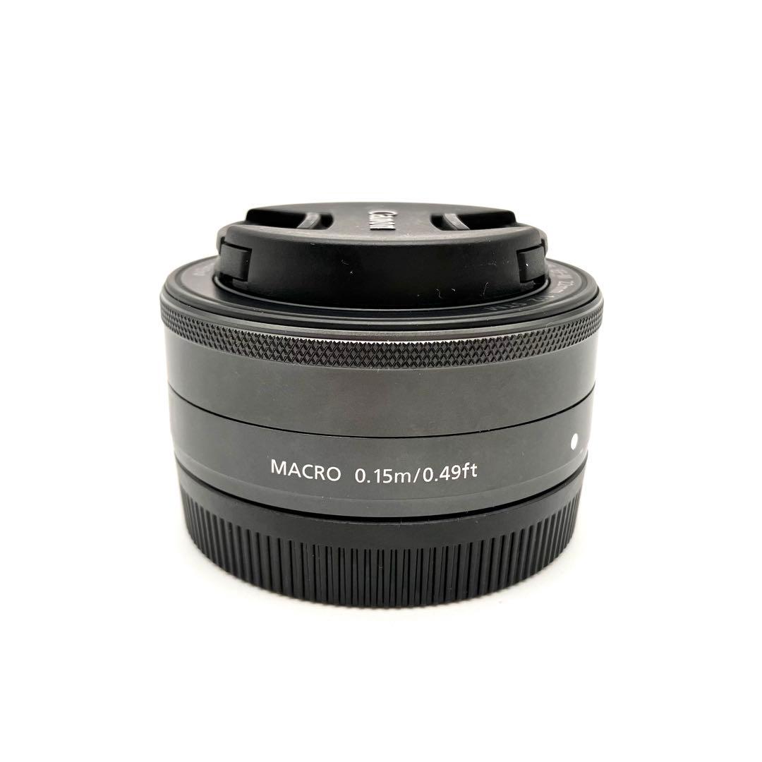 Canon EF-M 22mm F2 STM 単焦点レンズ　ブラック