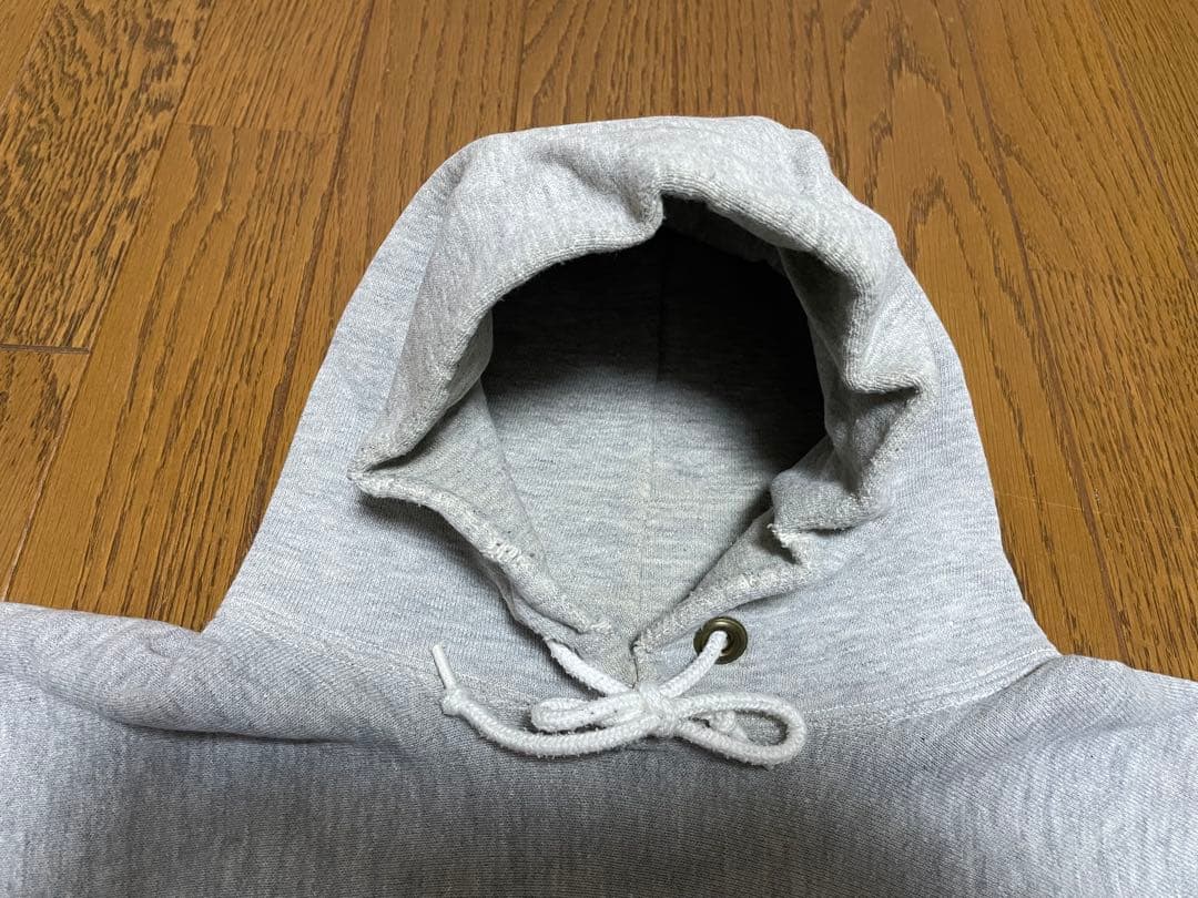 70’s 青単色タグ　チャンピオン リバースウィーブ　NAVY パーカー XL