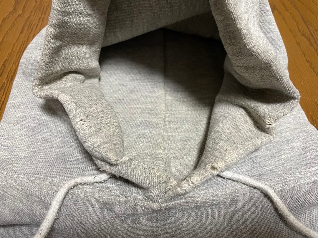 70’s 青単色タグ　チャンピオン リバースウィーブ　NAVY パーカー XL