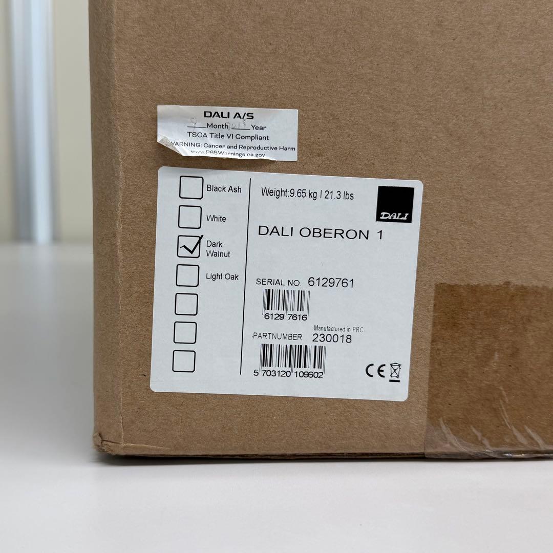 【美品】ダリ DALI OBERON1 DW ダークウォルナット
