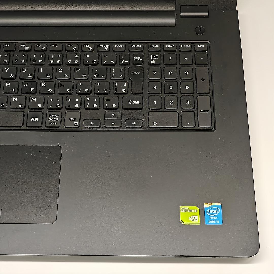 【DELL】爆速i7 新品SSD256GB 8GB グラボ搭載 ノートPC