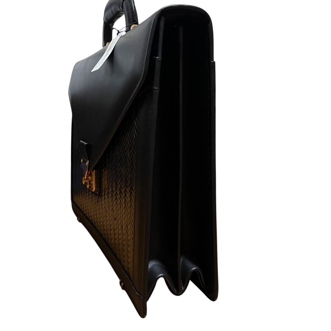 未使用 公長斎小菅 KOHCHOSAI KOSUGA ブリーフケース 黒