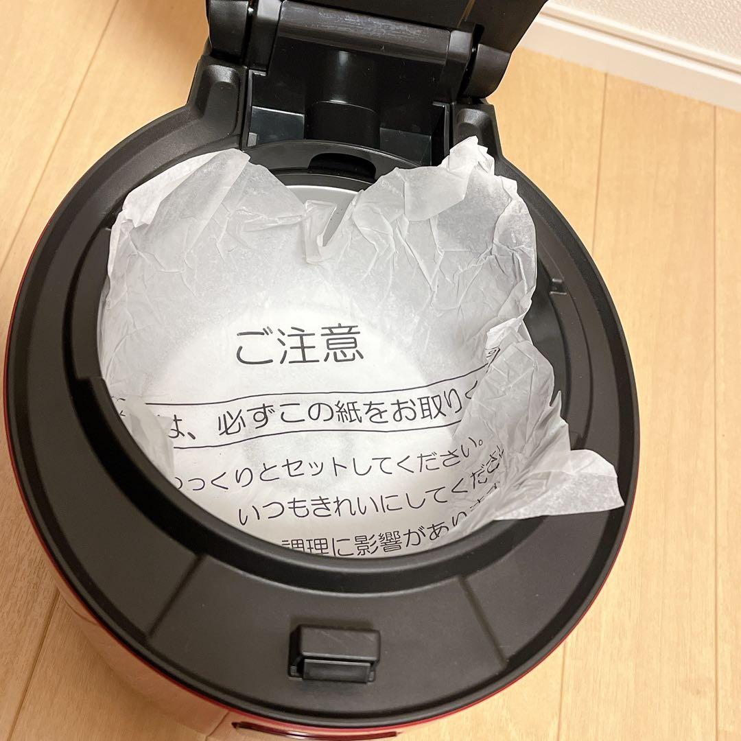 KN-SH10W-R 水なし自動調理鍋　1.0L ホットクック　1-2回使用美品