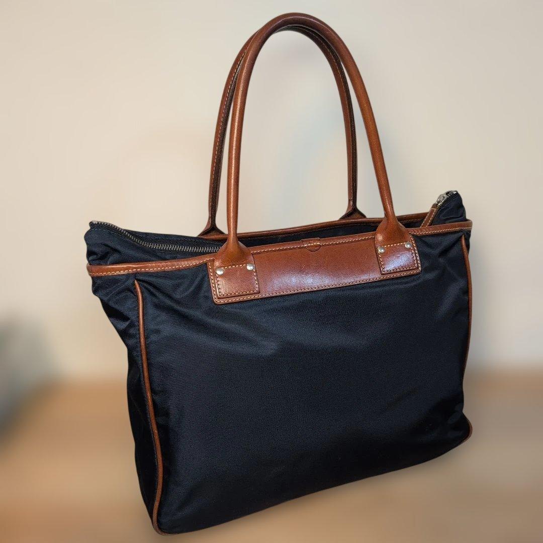 フェリージ トートバッグ ビジネスバッグ ナイロン レザー 17-44