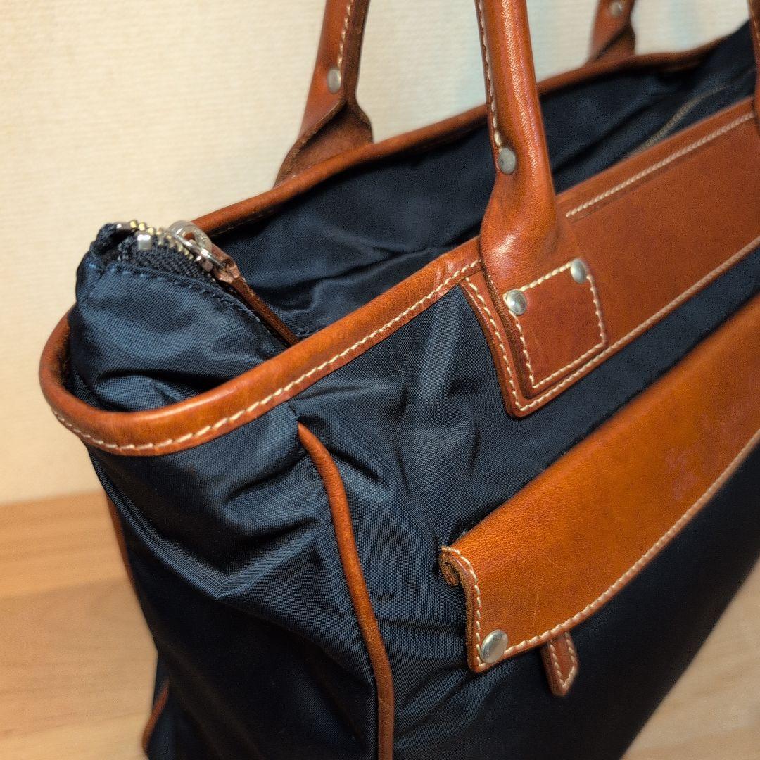 フェリージ トートバッグ ビジネスバッグ ナイロン レザー 17-44