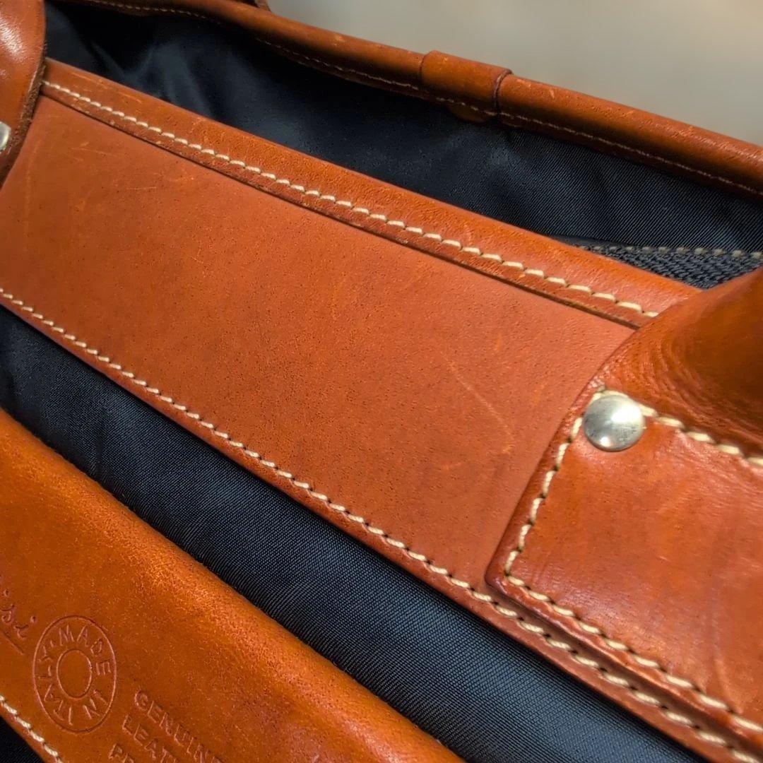 フェリージ トートバッグ ビジネスバッグ ナイロン レザー 17-44