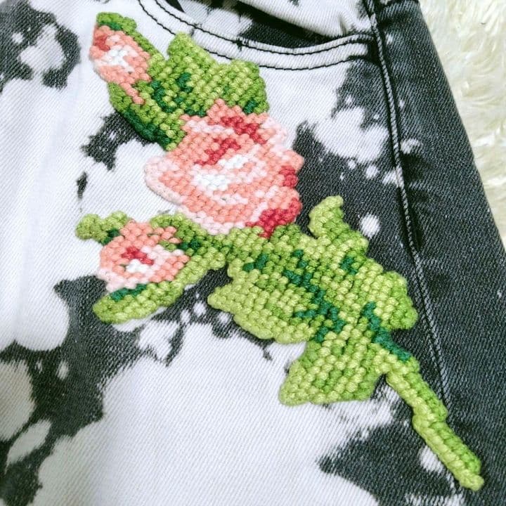 2072 美品 GUCCI ブリーチデニムパンツ ミケーレ期 タイガー 刺繍