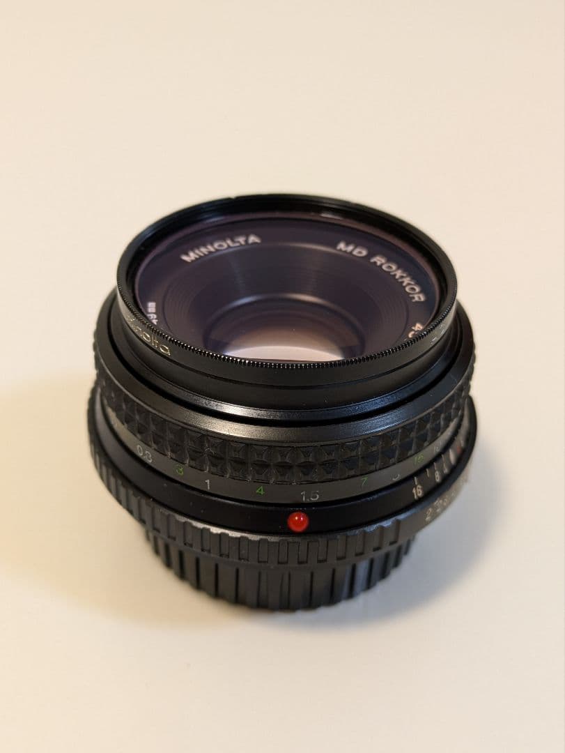 Minolta MD Rokkor 45mm f2 レンズ ミノルタ 箱付き