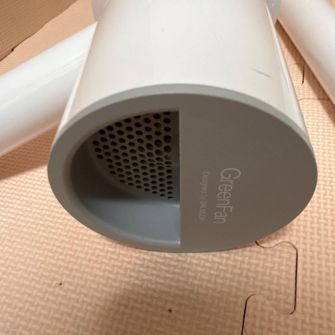 バルミューダ　GreenFan LE　EGF-1400-WG ホワイトxグレー