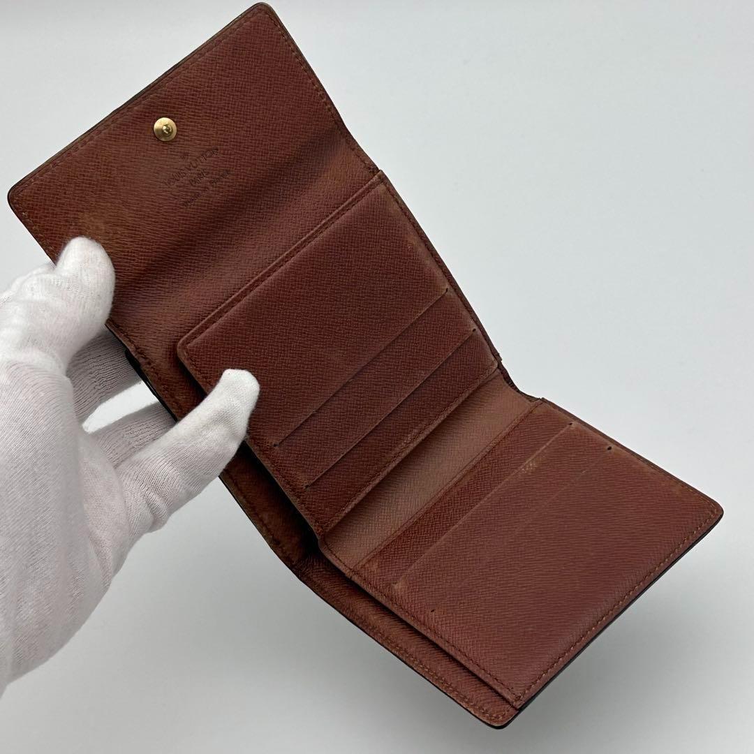 ルイ ヴィトン ポルトモネ ビエ カルトクレディ モノグラム Wホック