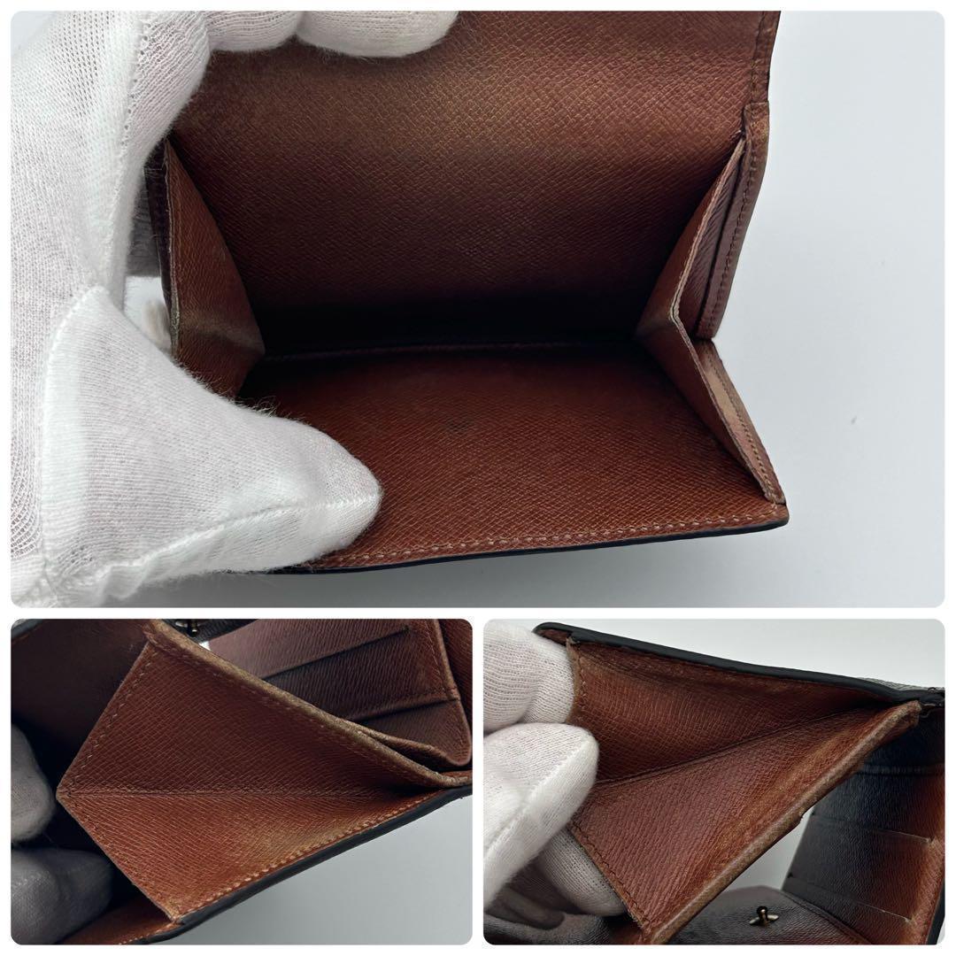 ルイ ヴィトン ポルトモネ ビエ カルトクレディ モノグラム Wホック