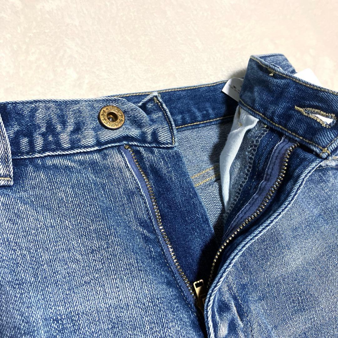 新品タグ付き❣️ spick&span 5 1/2 ルーズストレートデニム 【M】