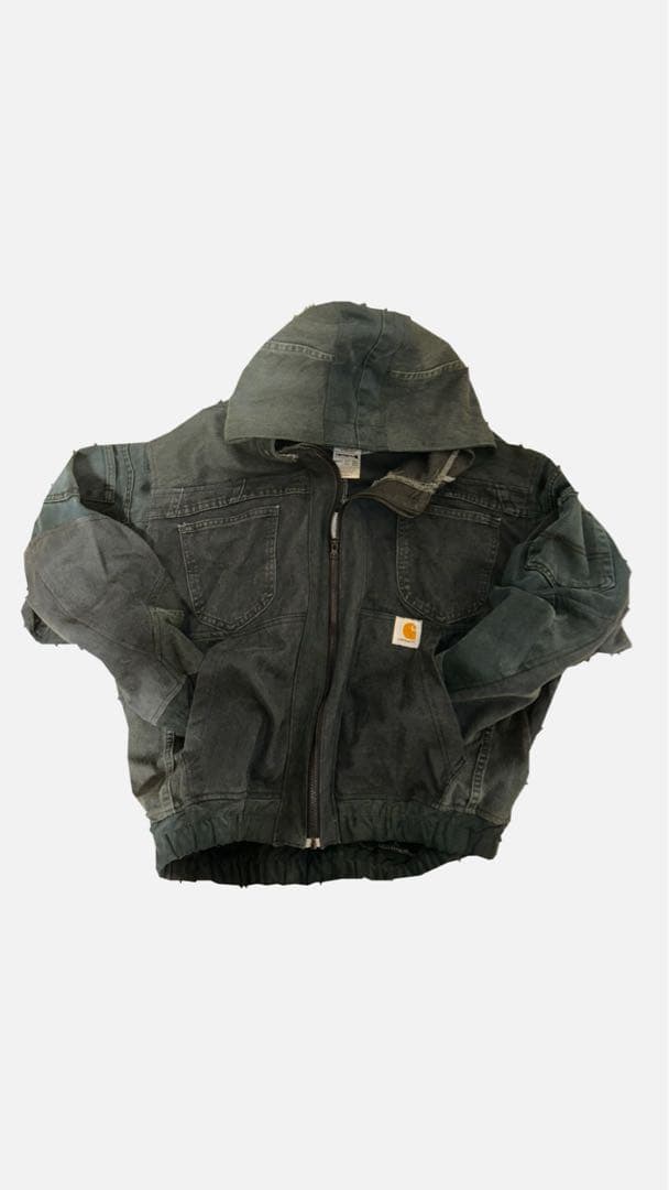 Carhartt フード付きリメイク デトロイトジャケット