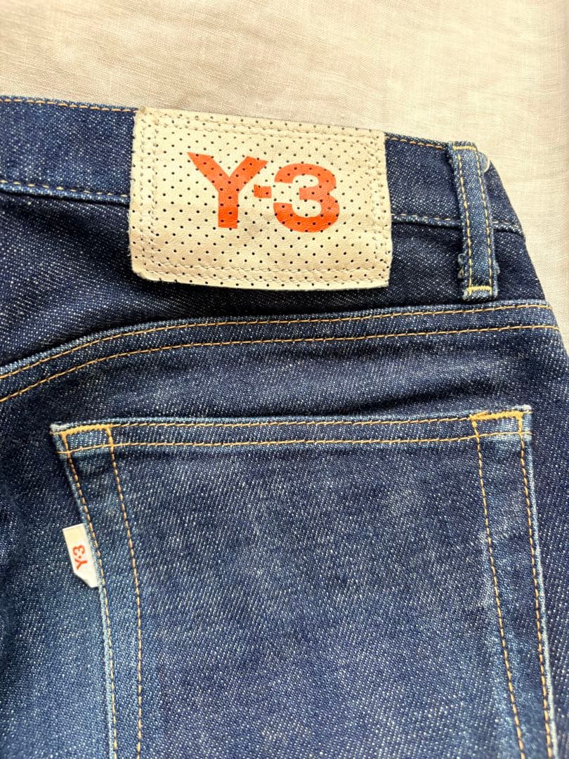 Y-3 ストライプデザイン デニム