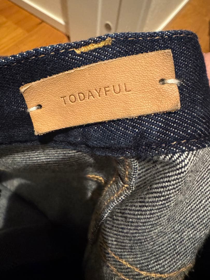 TODAYFUL Cary's Denim インディゴ 25サイズ