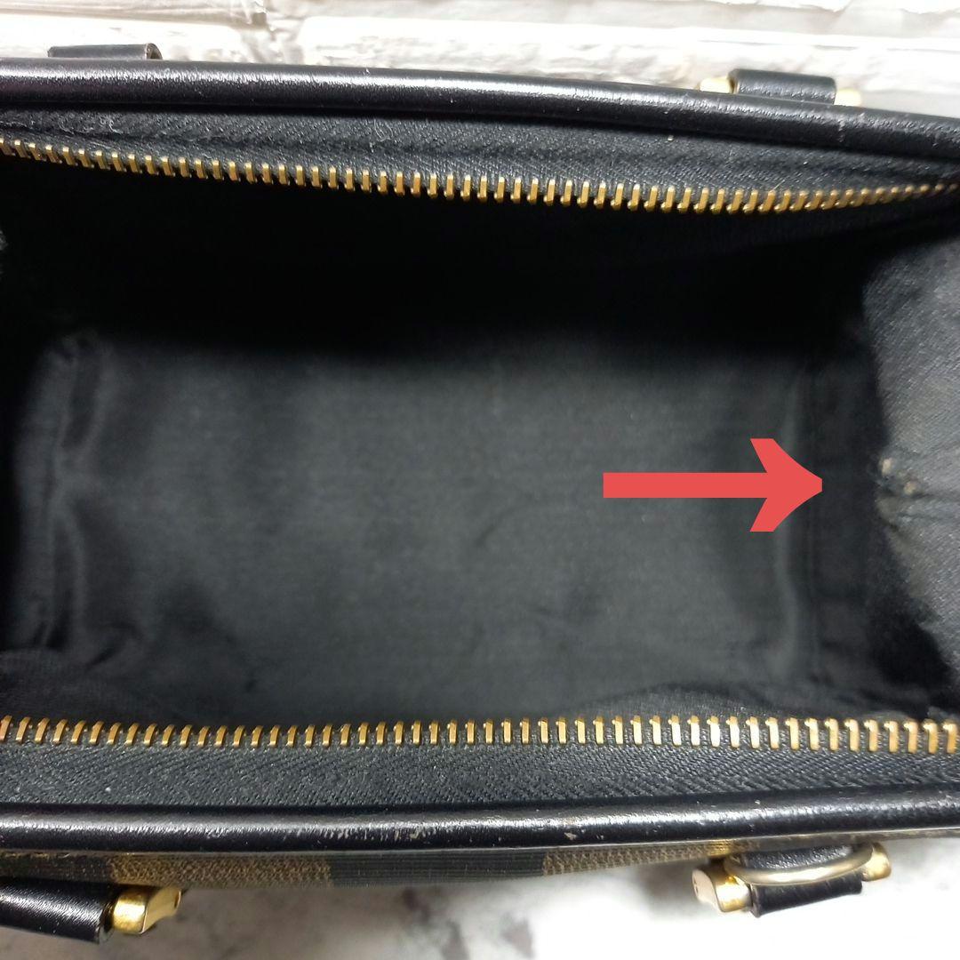 FENDI　フェンディ　ペカン柄　ミニボストンバッグ　ハンドバッグ