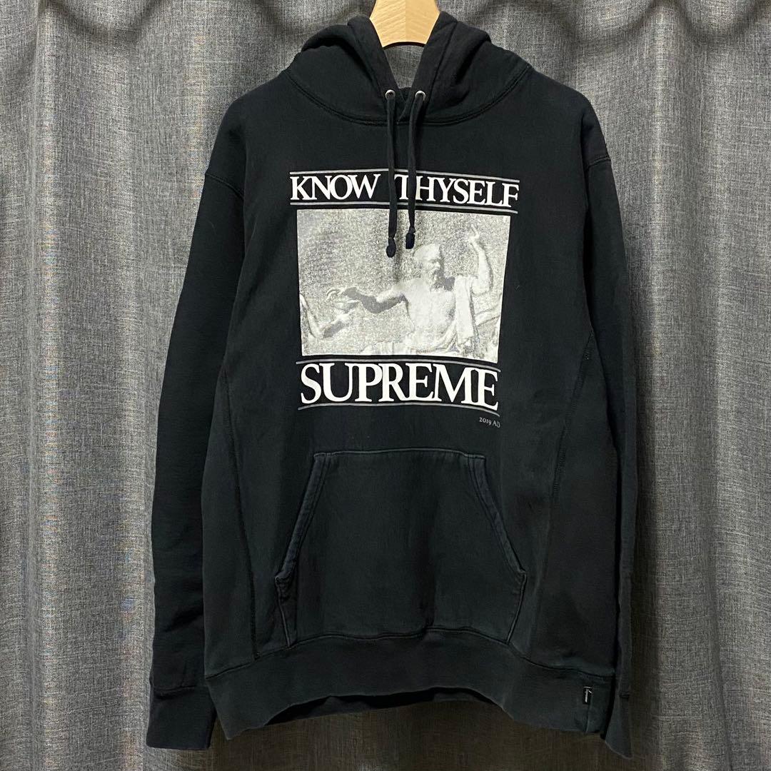 トップス SUPREME Know Thyself Hooded Sweatshirt L