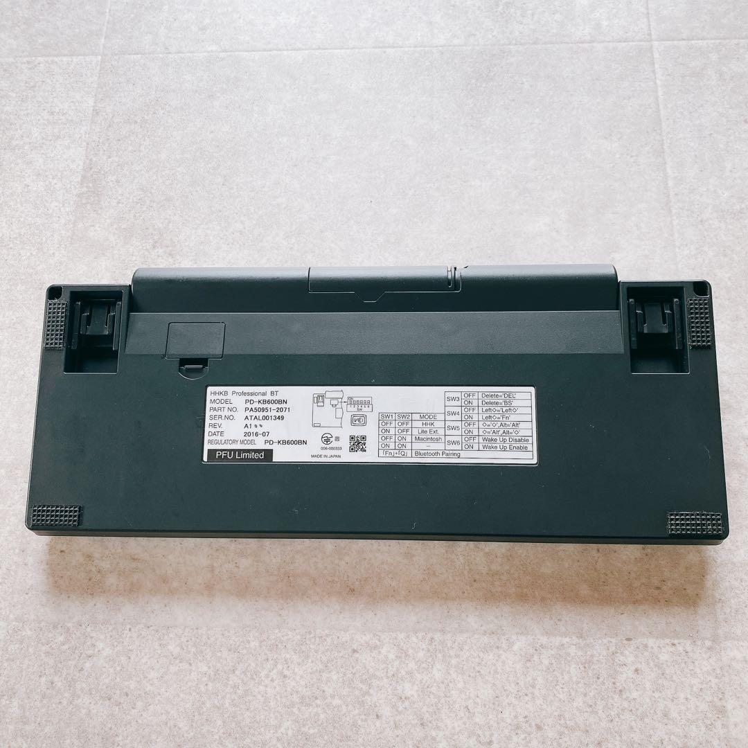 HHKB Professional BT PD-KB600BN 墨／無刻印 US