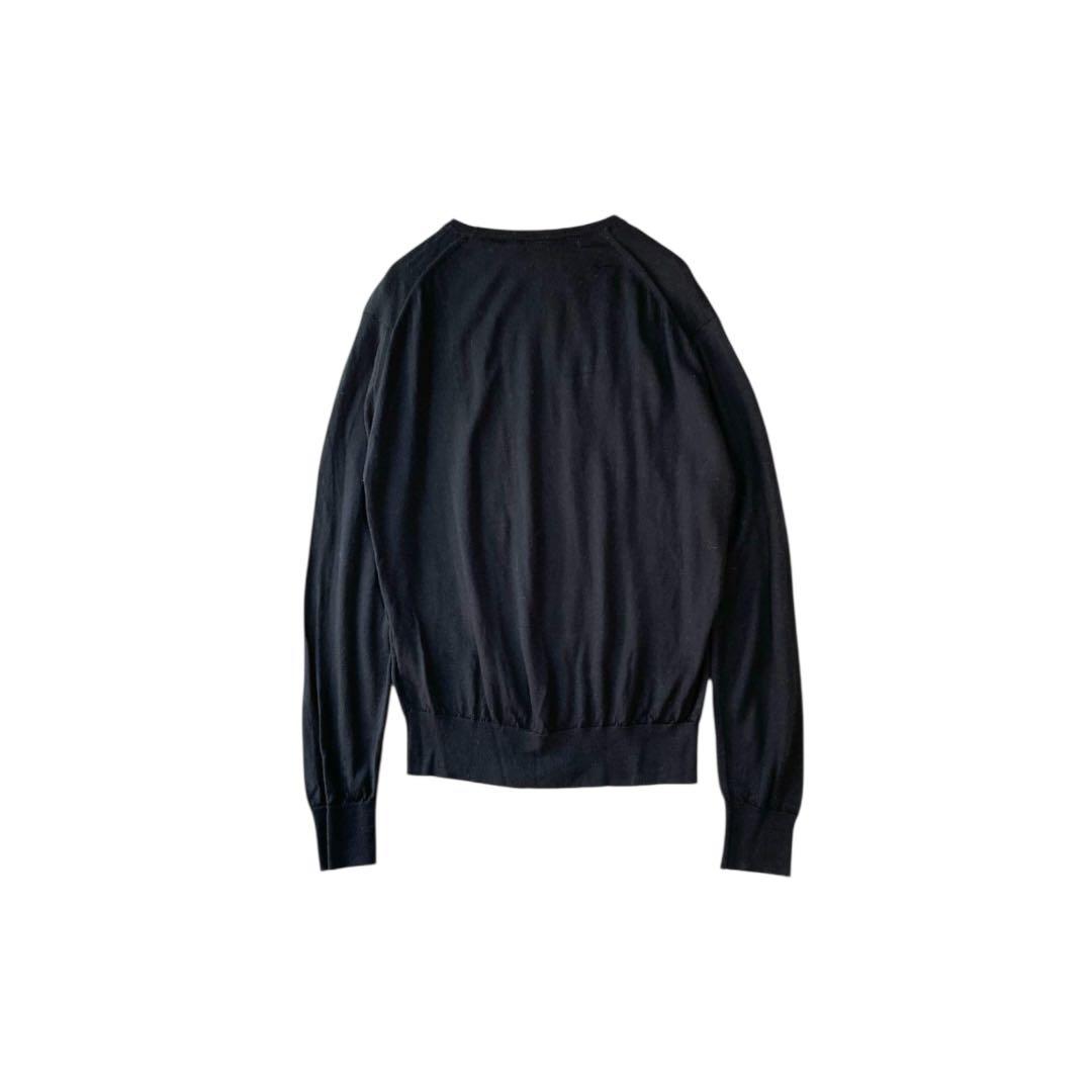 現行✨ジョンスメドレー 日本限定 バイカラーニット 30Gメリノウール レア