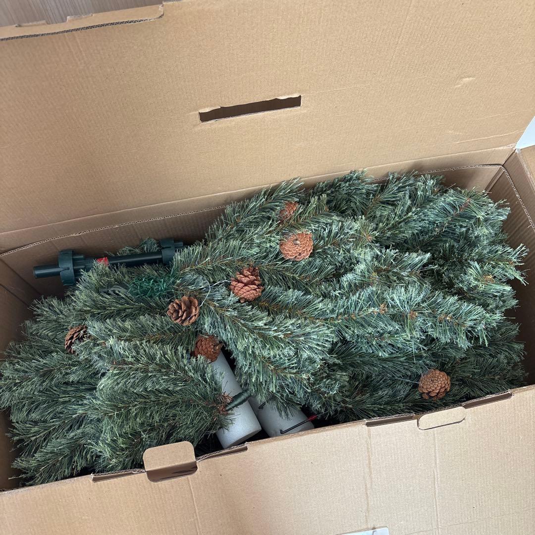 送料込み☆スタディオクリップ クリスマスツリー 150㎝ 松ぼっくり
