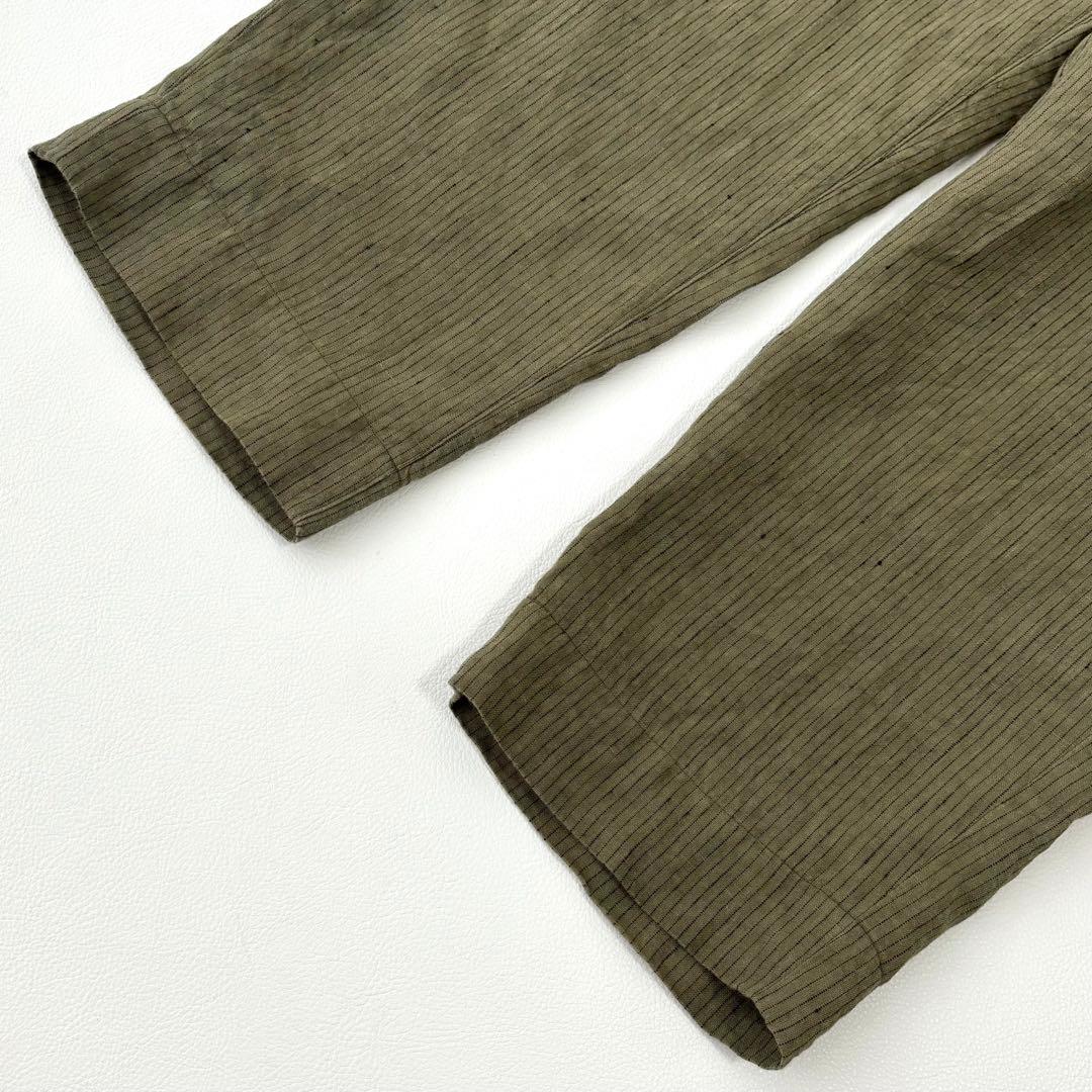 中川政七商店 リネンセットアップ シャツ パンツ