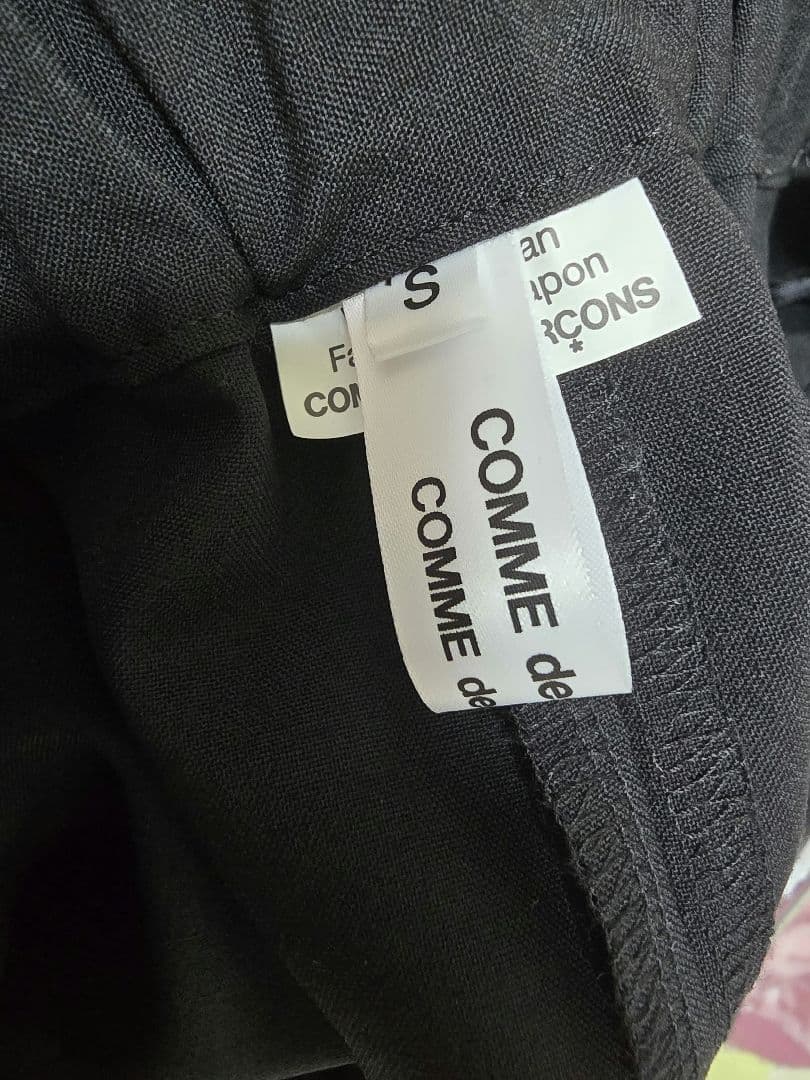 commedesgarcons commedesgarcons プリーツパンツ