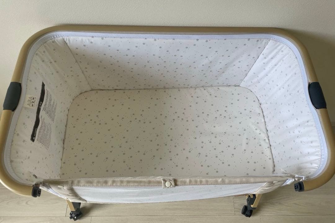 sanae＊プロフ必読 ⭐︎HZDMJ ベビーベッド ベージュ