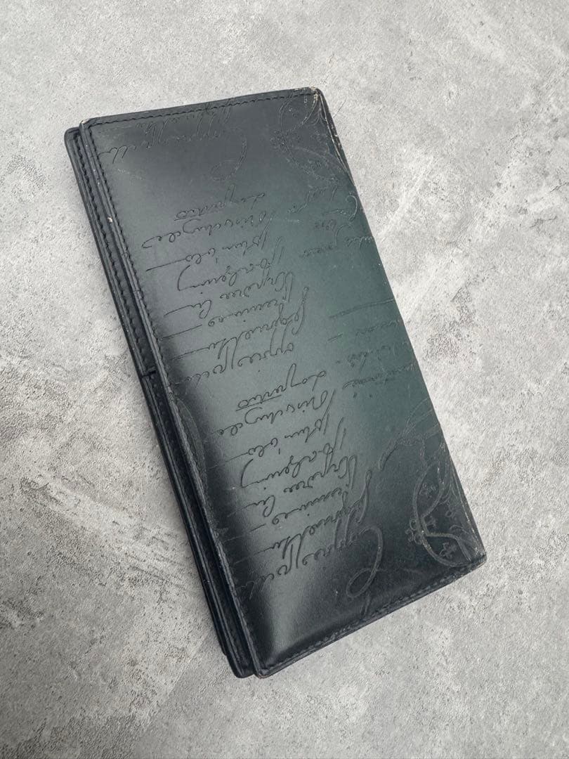 ベルルッティ　グリーン　長財布