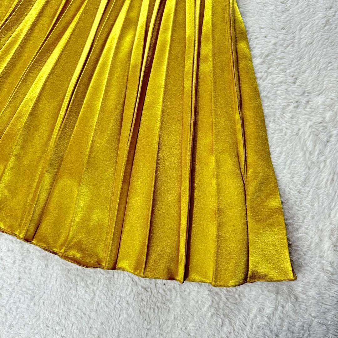 アンスリード✨タグ付新品未使用 オリガミプリーツロングスカート サイズ36