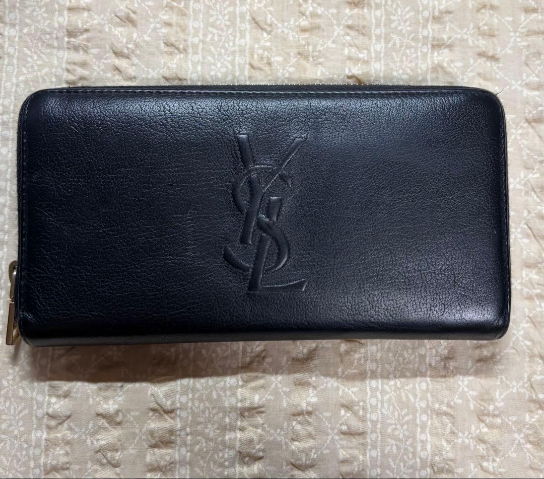 【美品】イヴ・サンローラン　長財布