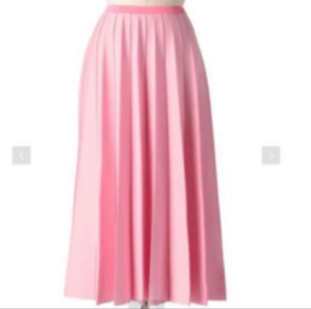 Drawn ピンク プリーツスカート