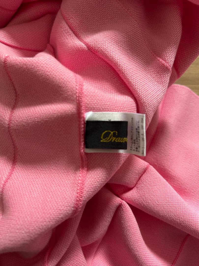 Drawn ピンク プリーツスカート