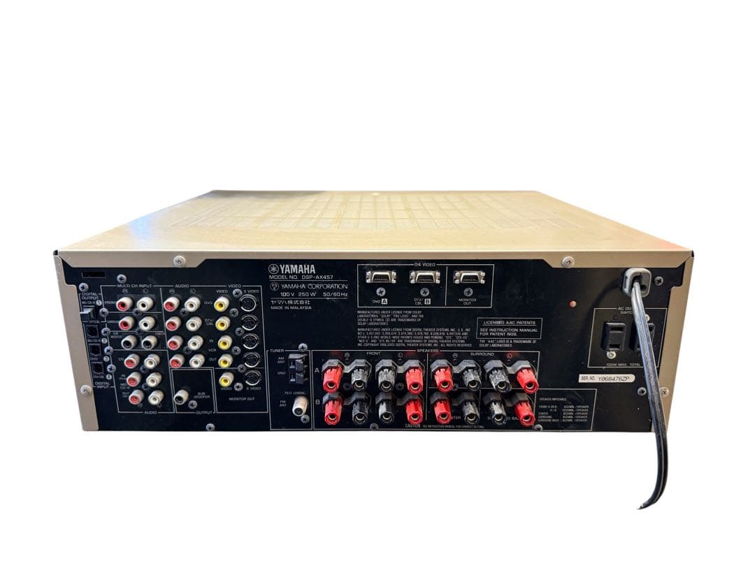 YAMAHA アンプ オーディオ機器 DSP-AX457