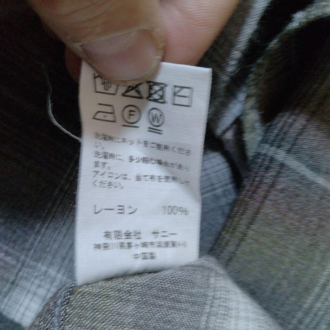 towncraftオンブレチェック レーヨン Ｍ 60s 復刻