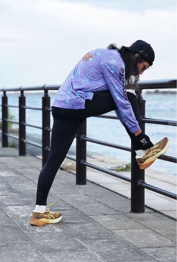 エルドレッソ　アシックス　コラボ　長袖　L