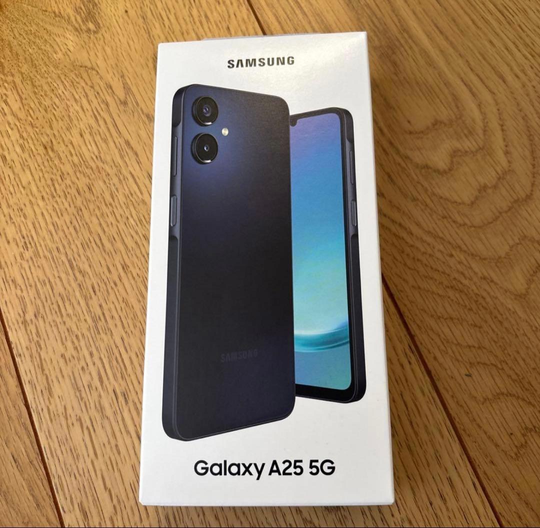 Samsung Galaxy A25 5G + ケース ブラック
