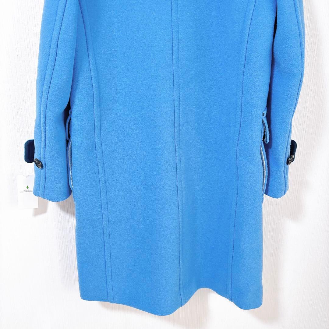 【新品】グリーンレーベルリラクシング コバルトブルー ダッフルコート