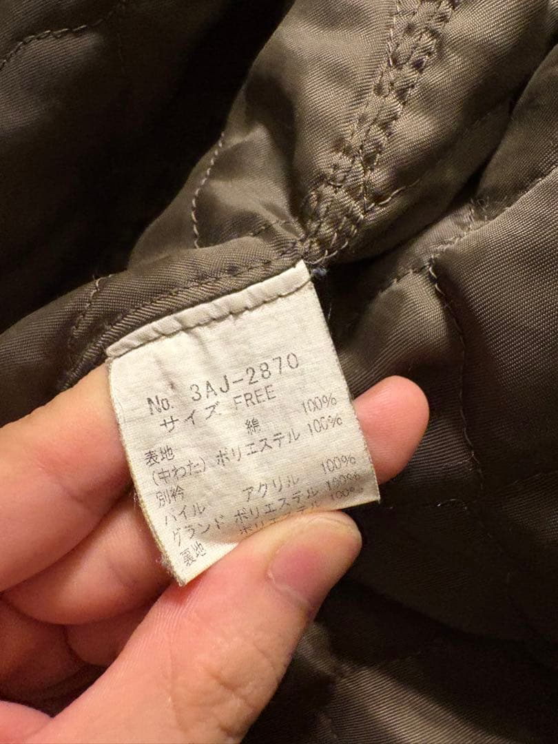 HYSTERIC 迷彩柄 ミリタリージャケット　ファー付き　Free size