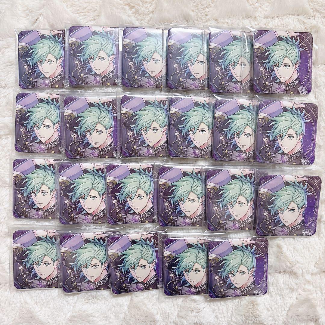 うたプリ　ASSMU スクエア　缶バッジ　美風藍　藍