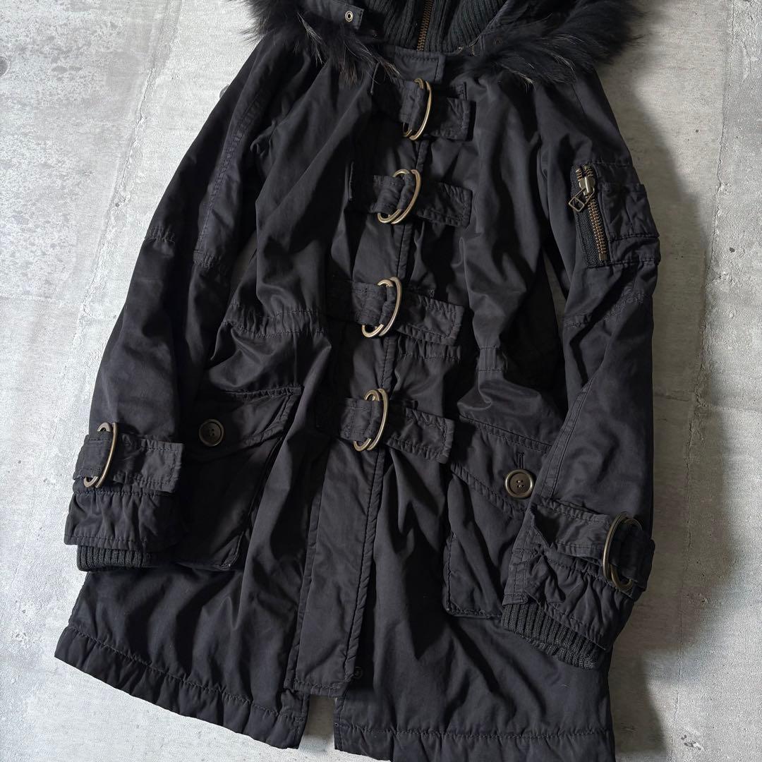 ジャケット・アウター 00s archive military jacket gimmick y2k