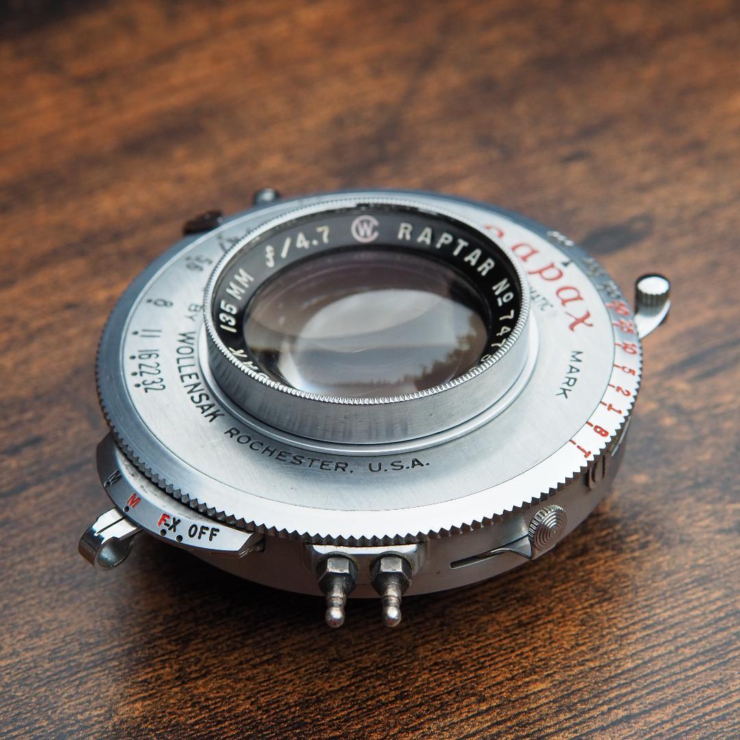 「超希少品」Rapax Synchromatic 135mm f4.7 USA