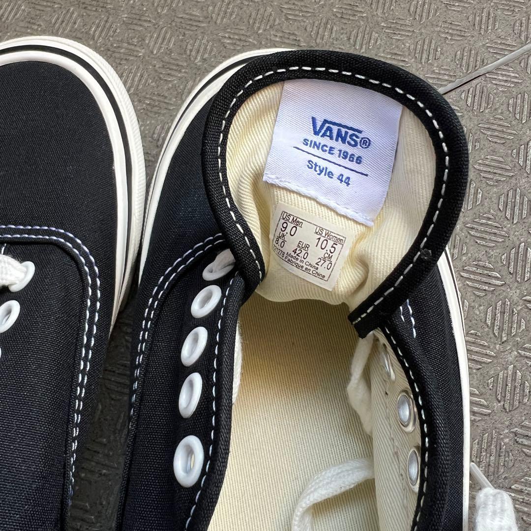 【新品】Vans Anaheim authentic 44DX 27.0cm黒