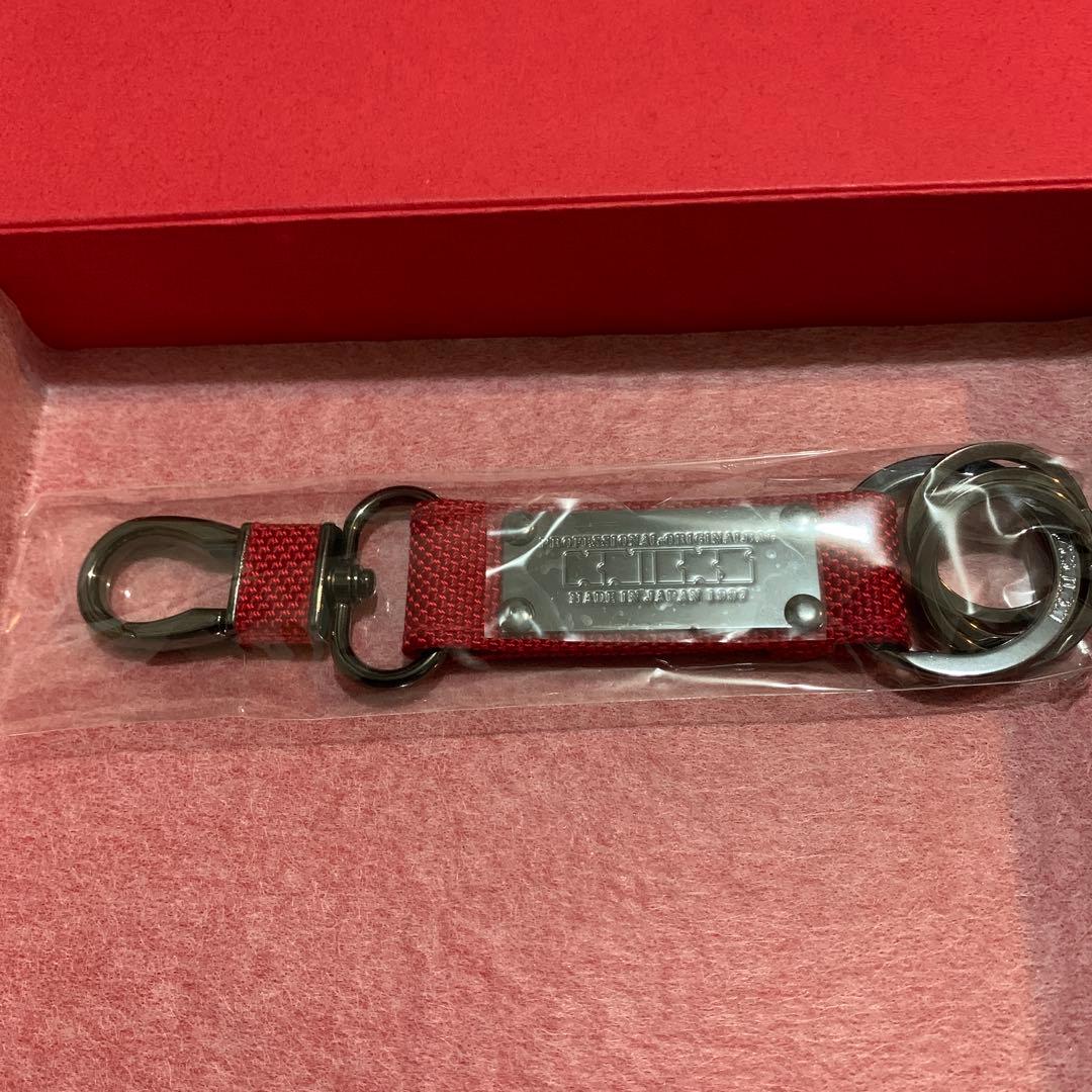 【 Knicksニックス 】バリスティック赤（財布、キーホルダー、名刺入）３点‼️