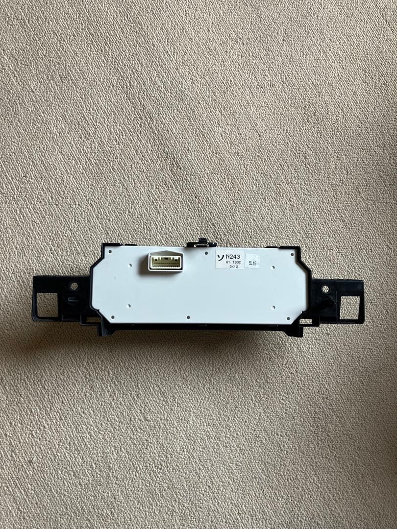 NDロードスター　NR-A 純正エアコンパネル