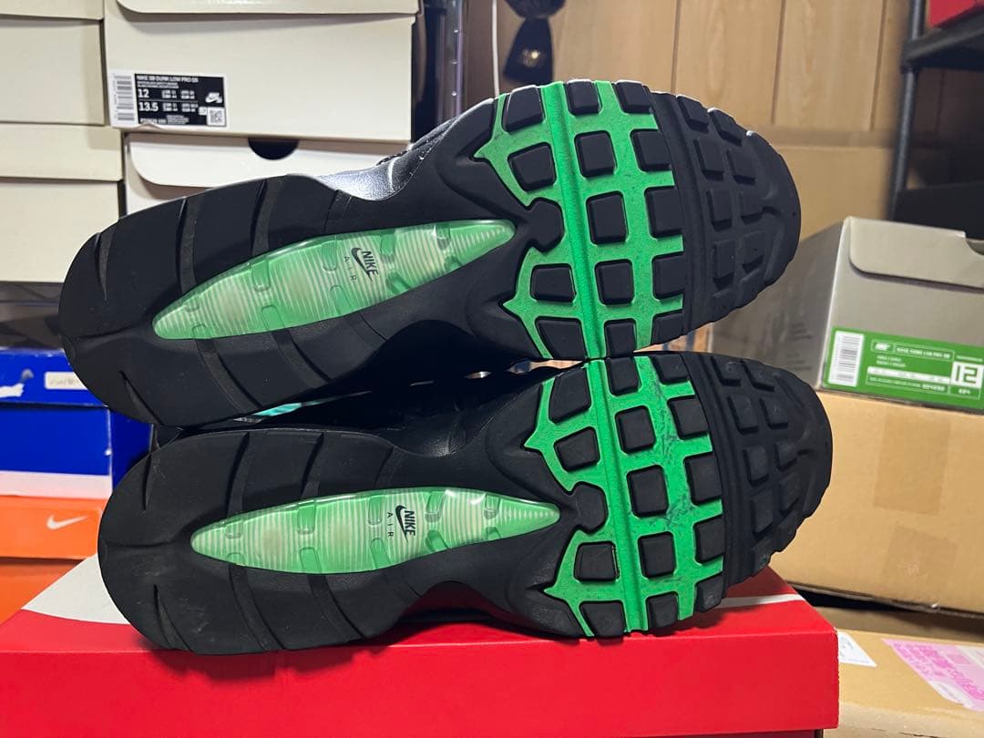 靴 Nike Air Max 95 OG Green Shock 30cm